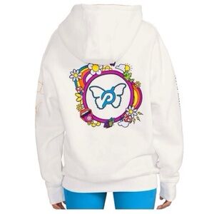 Peloton Brittany Allen Lulu Love Graphic Hoodie Size Large.